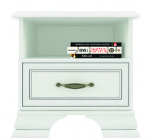 Прикроватная тумба Тиффани 1S крем вудлайн