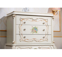 Комод с зеркалом в спальню Шанель (крем) Комод с зеркалом в спальню Шанель (крем)