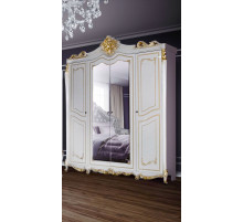 Четырехстворчатый шкаф Джоконда (слоновая кость)