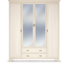 Спальня Сиена 2 (Бодега Белый) Спальня Сиена 2 (Бодега Белый)