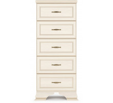 Комод высокий в спальню Сиена (Бодега Белый)