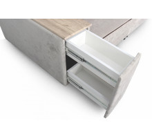 Диван-кровать Бостон 2400 с функциональными подлокотниками (вариант 3)