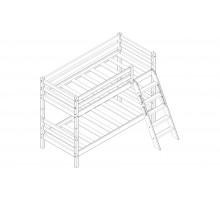 Детская кровать-чердак Соня Вариант-12 Детская кровать-чердак Соня Вариант-12