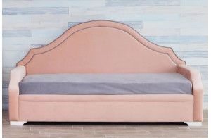 Односпальная кровать-софа Сандрин с мягкой спинкой Односпальная кровать-софа Сандрин с мягкой спинкой