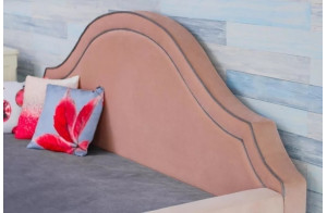 Односпальная кровать-софа Сандрин с мягкой спинкой Односпальная кровать-софа Сандрин с мягкой спинкой