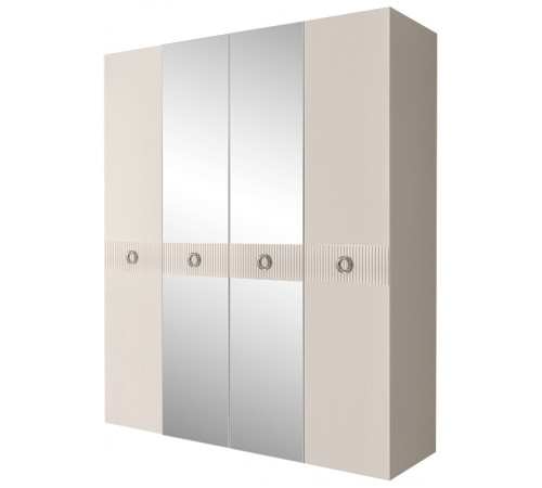 Четырехстворчатый шкаф для одежды с зеркалом Bogemia-Fillini БМШ1/4 (Fi) Четырехстворчатый шкаф для одежды с зеркалом Bogemia-Fillini БМШ1/4 (Fi)