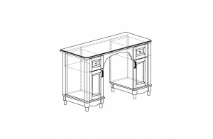 Письменный стол Прованс 410 Письменный стол Прованс 410