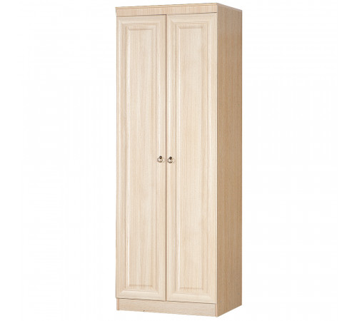 Двустворчатый шкаф для одежды в гостиную Инна 609 светлый Двустворчатый шкаф для одежды в гостиную Инна 609 светлый