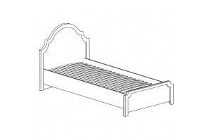 Односпальная кровать Прованс 414 Односпальная кровать Прованс 414