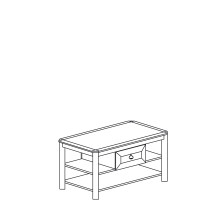 Журнальный столик Инна 623 темный Журнальный столик Инна 623 темный