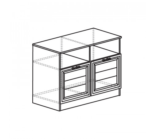 Тумба в гостиную Лира 47 светлая Тумба в гостиную Лира 47 светлая