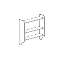 Полка навесная Прованс 407 Полка навесная Прованс 407